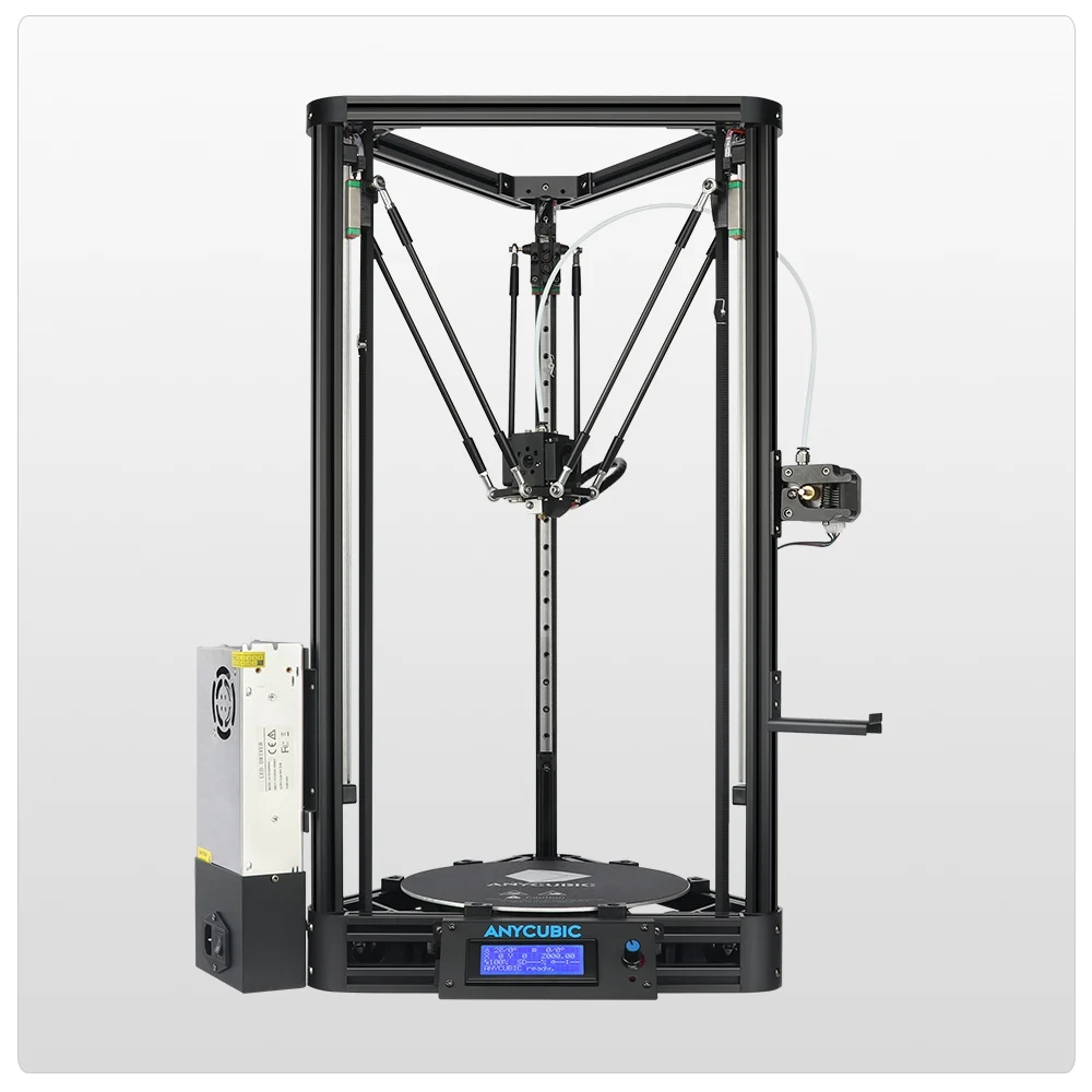 Kossel- ANYCUBIC Kossel 3d принтер Impresora 3D авто-уровень платформа шкив линейная направляющая плюс Настольный Diy комплект высокого качества - Цвет: Kossel-