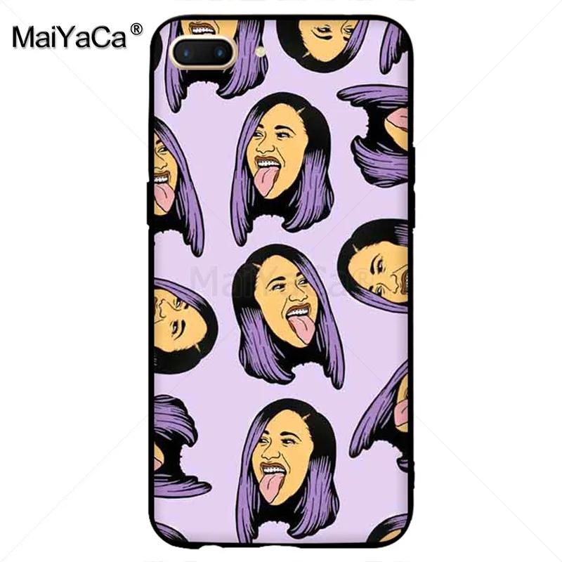 MaiYaCa Cardi B DIY Окрашенные аксессуары для телефона чехол OPPO R9s R11 R9 R15 ЧЕХОЛ ДЛЯ vivo X9sPLUS