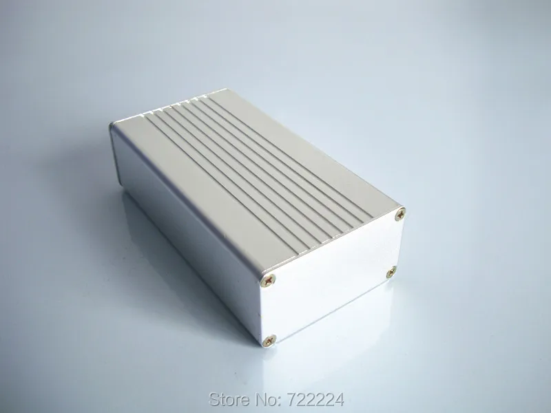 

55*30*100mm integrated aluminum box for electronic project outlet box housing DIY PCB shell power supply enclosure tracker case