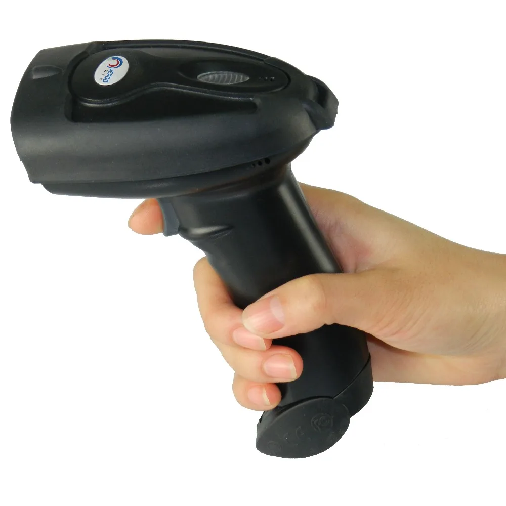 Портативный лазерный сканер штрих кодов 1D проводной USB кабель считыватель для