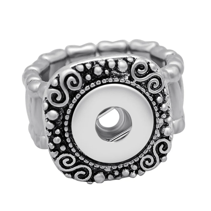 

Новинка JZ0020 красивые винтажные узоры 5 шт. красивые эластичные кольца 12 мм Красивые кнопки DIY Аксессуары Оптовая продажа