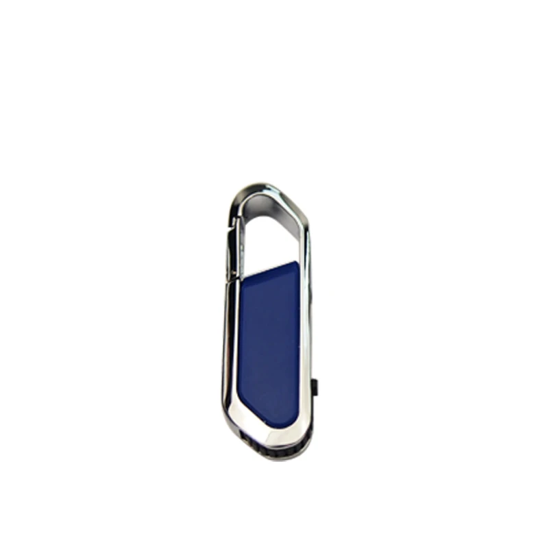 blue Keychain Модный брелок, usb флеш-накопитель, металлический USB флеш-накопитель, 4 ГБ, 8 ГБ, 16 ГБ, 32 ГБ, USB флеш-накопитель, 64 ГБ, флеш-накопитель(более 10 шт., бесплатный логотип - Цвет: blue Keychain