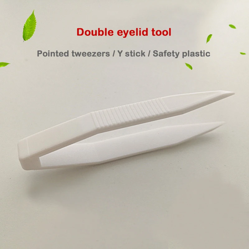 100pcs False Eyelashes Fork Disposable Eyelid Tape Aid Invisible Fixed Double Shadow Sticker Tools Y/U Shape | Красота и здоровье