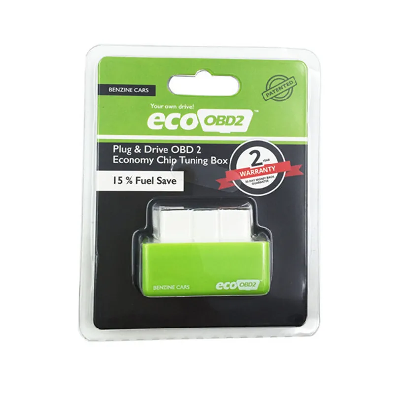 Чип-тюнинга EcoOBD2 15% экономия топлива ECO OBD2 для бензина вилка автомобилей и