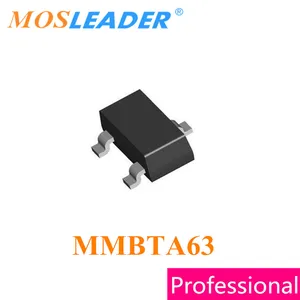 Mosleader MMBTA63 SOT23 3000PCS MMBTA63LT1G 30V 0.5A 500mA PNP High quality