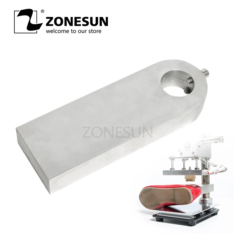 ZONESUN машина для горячего тиснения фольгой пластина рабочая доска тиснение штамп