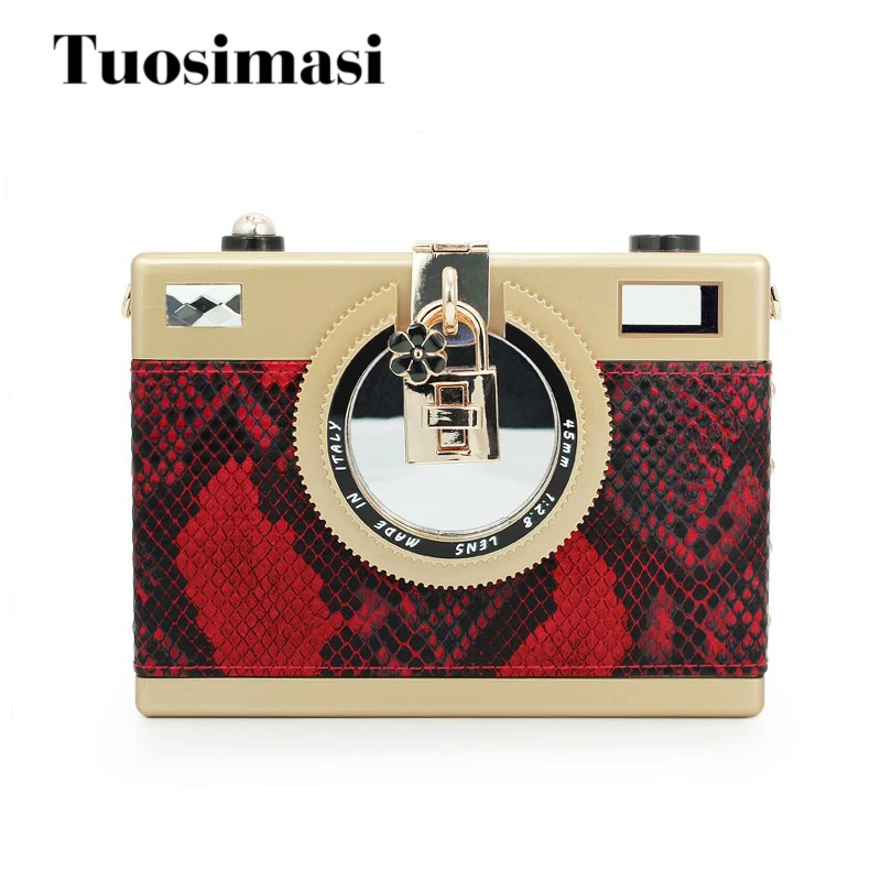 Женские модные сумки в форме камеры Бренд 2016 хит продаж вечерняя сумка клатч