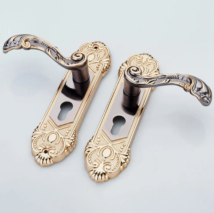 1 комплект винтажный дверной замок Европейский стиль ретро дверная ручка для