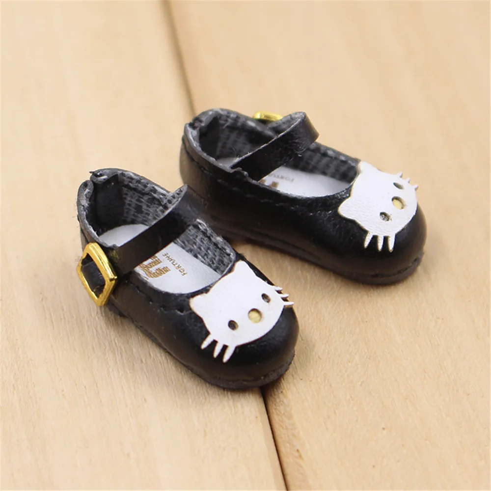 Кукольная обувь DBS blyth в стиле кота и бабочки ручной работы подходит для ледяных