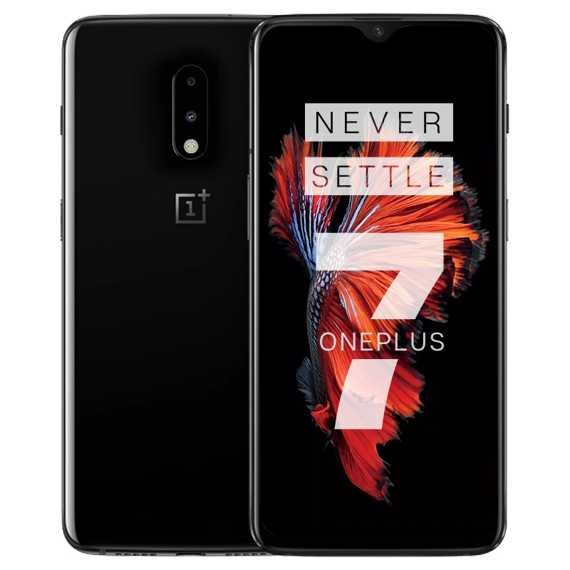 Смартфон Oneplus 7 Pro с глобальной прошивкой, 6 ГБ, 128 ГБ, Snapdragon 855, 6,67 дюйма, 90 ГГц, 2 K, 48 МП, тройная камера, 30 Вт, зарядное устройство, NFC, 4000 мА/ч