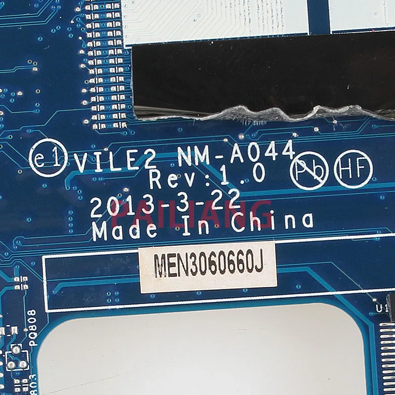 Материнская плата для ноутбука Lenovo Edge 531 E531 материнская ПК 04Y1299 VILE2 NM A044 полностью