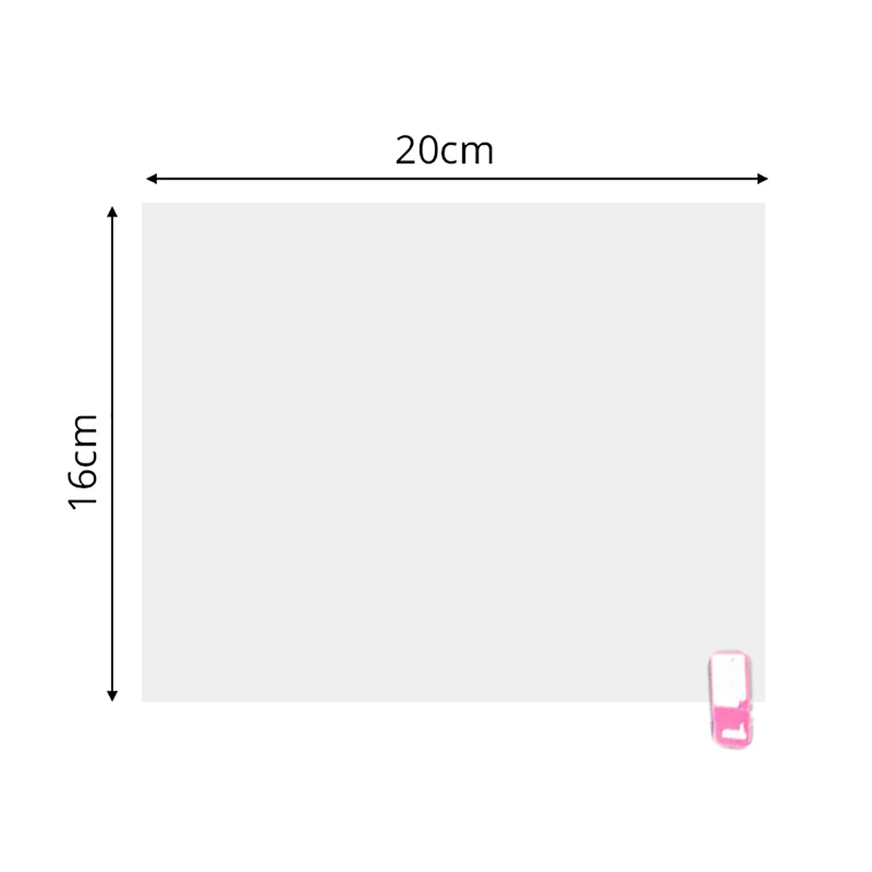 4 листа/упаковка непромокаемая водонепроницаемая пленка на зеркало заднего вида
