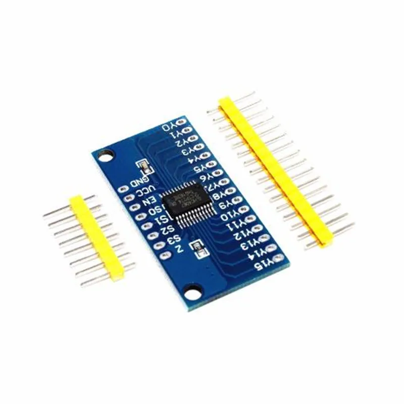 1 шт. CD74HC4067 высокоскоростной CMOS 16 канальный аналоговый мультиплексор