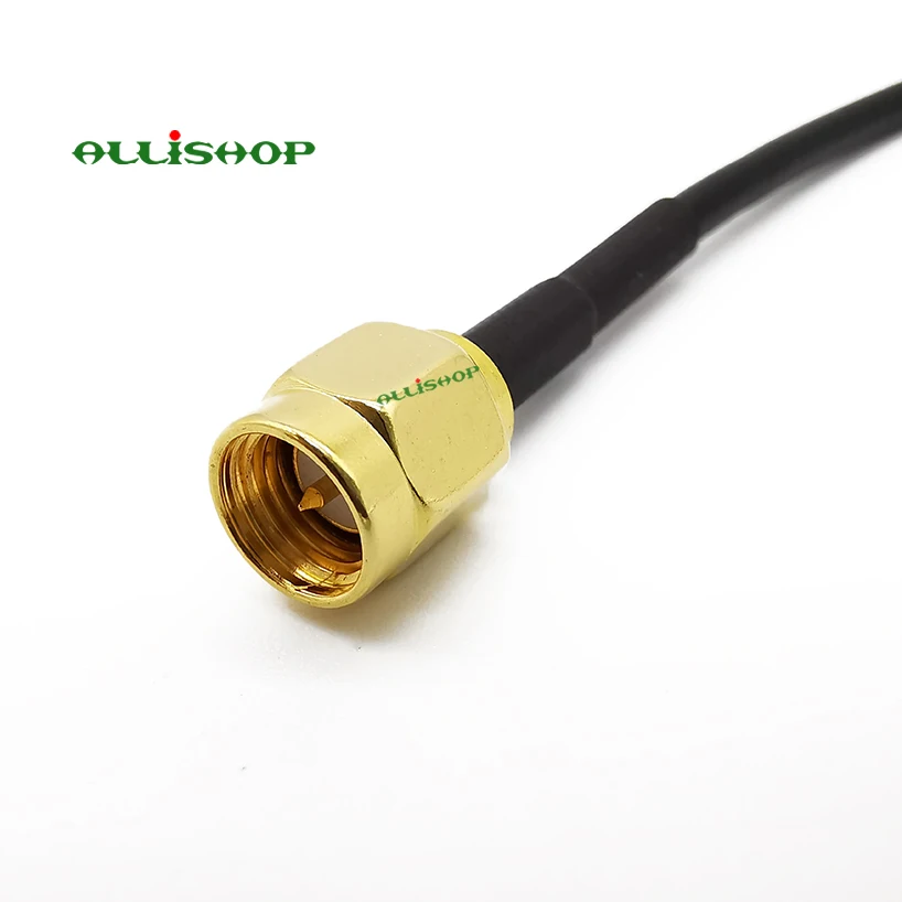 ALLISHOP 3 м SMA штекер женский разъем внешняя WiFi Беспроводная Антенна удлинитель