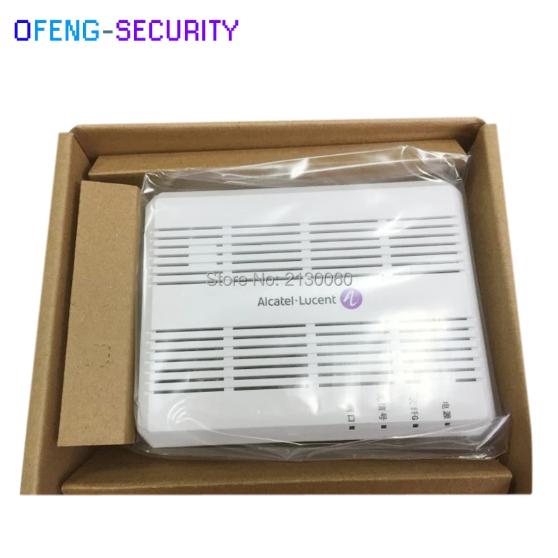 Оригинал Alcatel Lucent Bell GPON ONU I-010G с 1 GE ethernet портом SC/UPC входом английская версия |