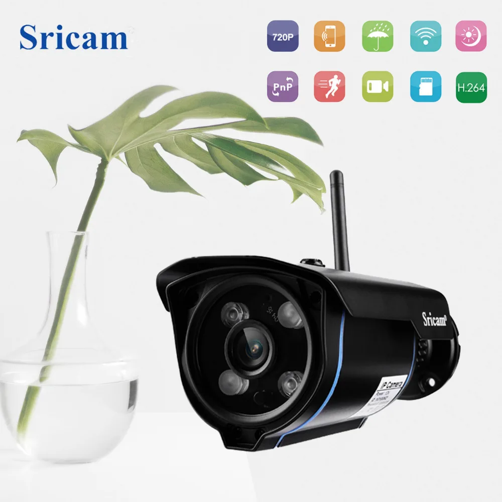 Местные Доставка! Sricam SP007 720 HD WiFi камера для домашней безопасности беспроводная ip