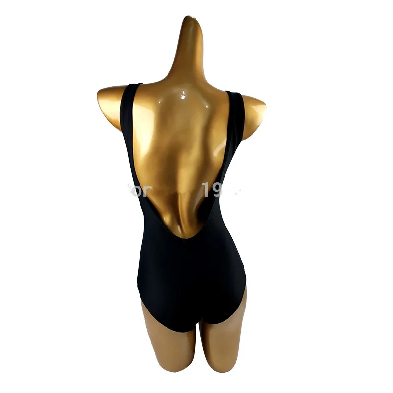 2017 новое поступление цельный купальник женский черный белый винтажный купальный