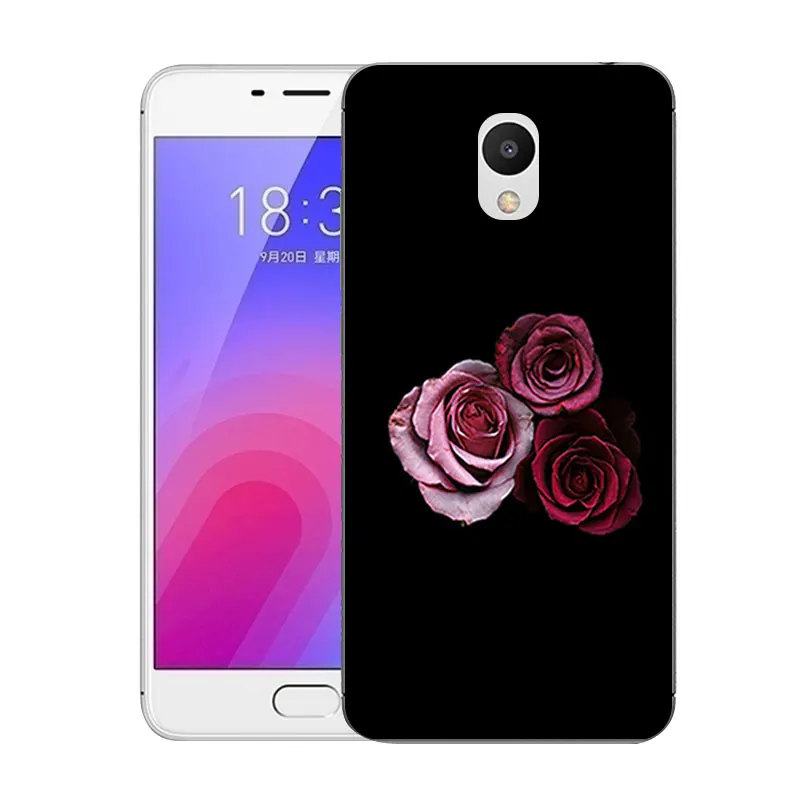 Чехол для Meizu M6 5 2 дюйма с принтом кокоса Мягкая силиконовая задняя накладка из