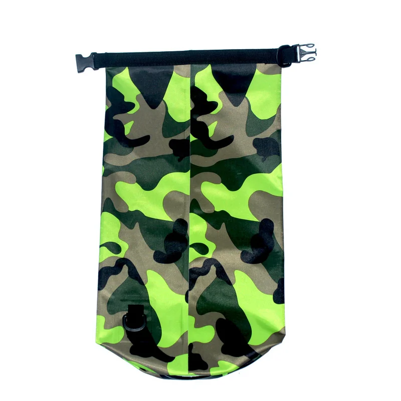 

10L Fashion Camouflage Waterproof Bag Swimming Drifting Outdoor Waterproof High Quality Trend Cool Backpack PVC Spot