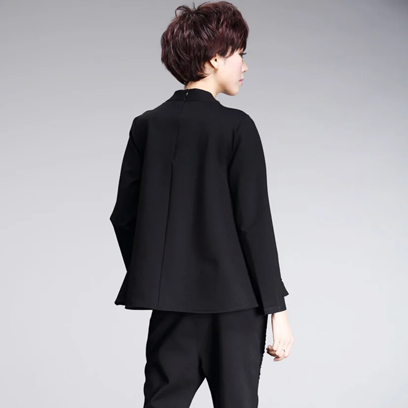 Женская футболка с длинным рукавом свободного покроя|t shirt top|fashion t shirtt |