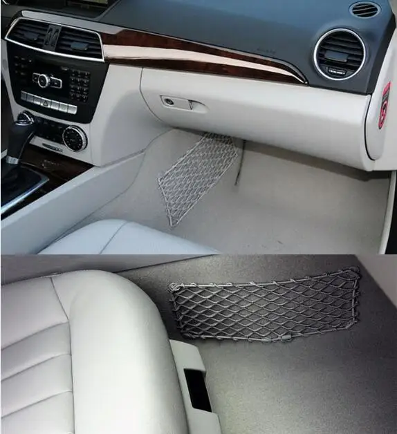 Подходит для MERCEDES BENZ C E GLK пассажирский боковой грузовой сетчатый карман сумка