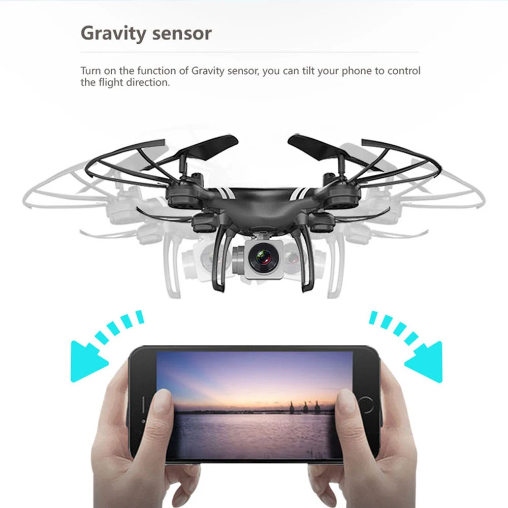 Phoota 2 4 GHz 4CH 6-осевой WIFI FPV HD 2.0MP камера фото набор высота g-сенсор приложение