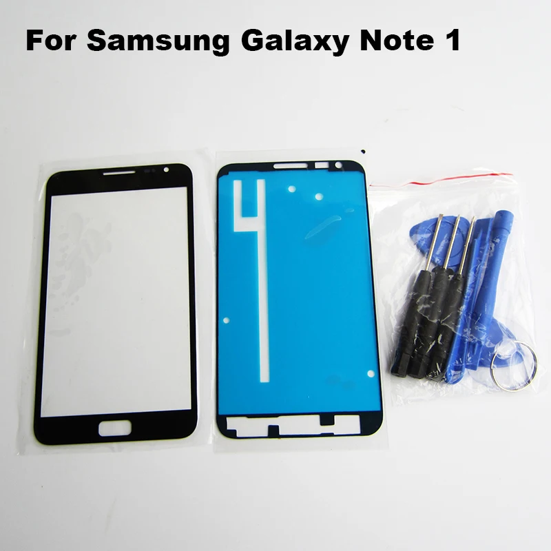 Для samsung Galaxy Note 1 I N7000 i9220 Сенсорный экран передняя внешняя Стекло сенсорный Панель