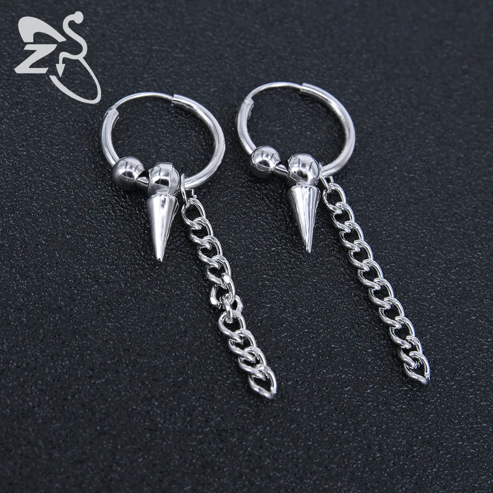 Мужские Серьги Moda 2020 модные ювелирные изделия для мальчиков с длинными