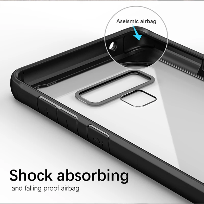 Для samsung примечание 9 Чехол iPaky для samsung S9 S8 плюс силиконовые, акриловые Гибридный противоударный Прозрачный чехол для samsung S10 случае