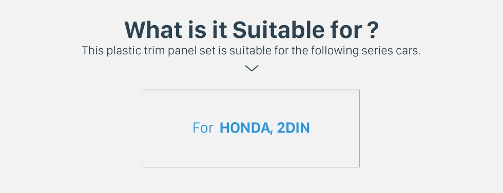Seicane 2 Дин радио фасции для HONDA FIT Джаз DVD плеер рамка отделка комплект приборной панели OEM Стиль