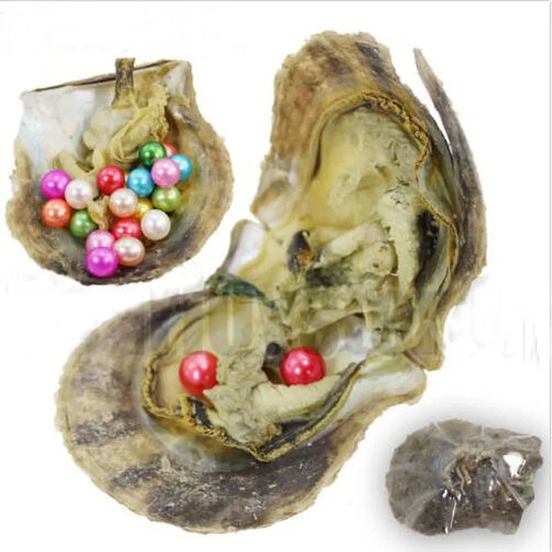 10 шт. жемчужины в вакуумной упаковке 6 7 мм|mix colors|pearl oystermix pearl |