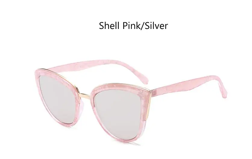 C2 silver lens Роскошные женские солнцезащитные очки "кошачий глаз", австралийский модный бренд, Черепаховые Солнцезащитные очки, женские дизайнерские коричневые солнцезащитные очки Oculos - Lenses Color: C2 silver lens