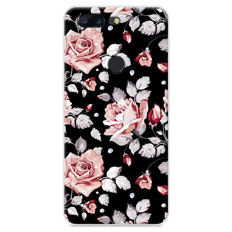 Силиконовый мягкий чехол для Oneplus 5T A5010 чехол-накладка из ТПУ с рисунком девочек