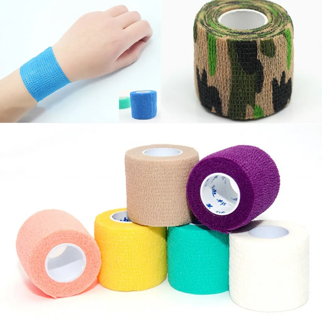

2019 New Muscle Care Waterproof Exercise Therapy Bandage Tape Sports Tape Elastic Physio Therapeutic Tape Protection Tool