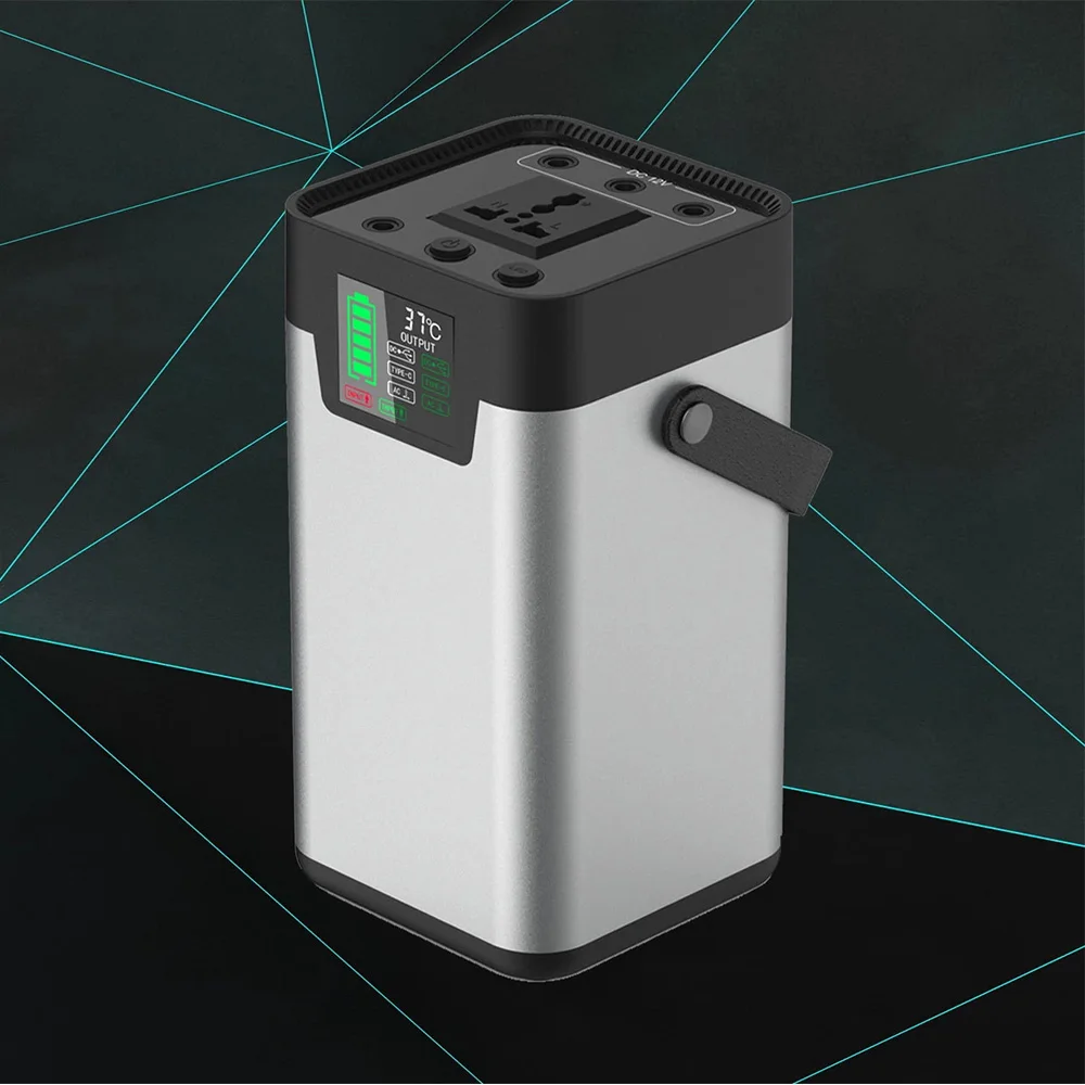 54600 мА/ч, Солнечные генераторы USB выход постоянного тока переменного тока 110V 220V 200 Вт Чистая Синусоидальная волна инвертирующий усилитель Портативный хранения солнечной энергии генератора 54.6AH
