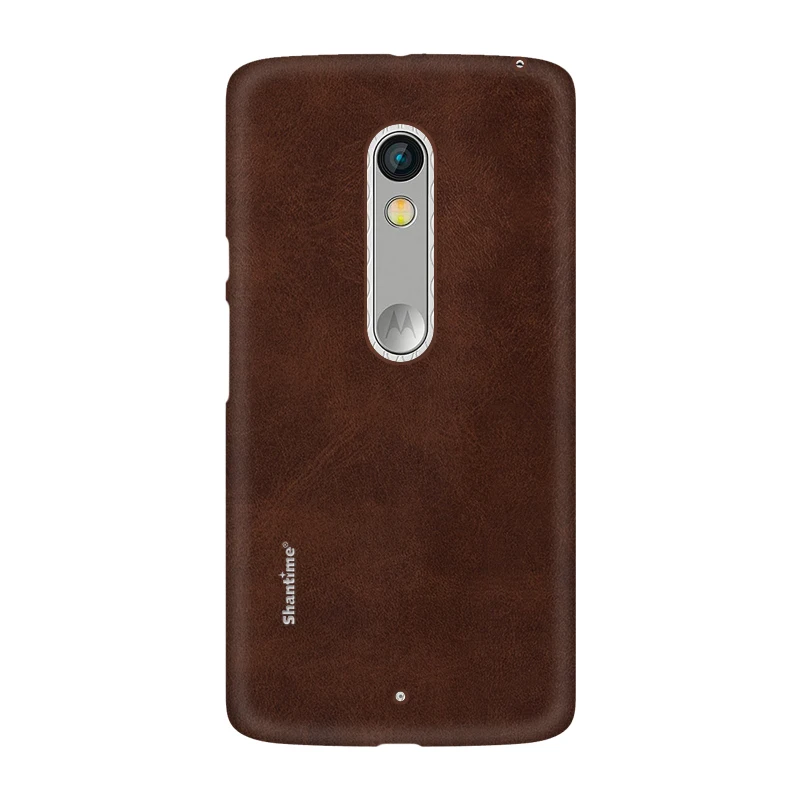 Лидер продаж роскошный Винтажный чехол из искусственной кожи для Motorola Moto X Play