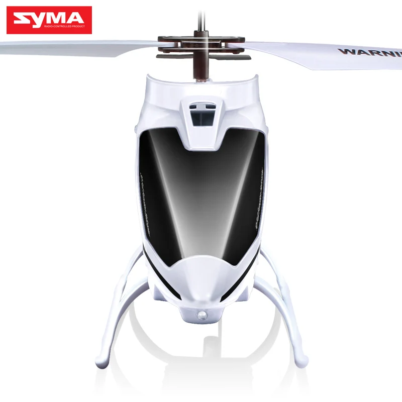 Оригинальный SYMA S39 2 4 GHz 3CH RC вертолет с гироскопом Led мигающий алюминиевый Анти шок