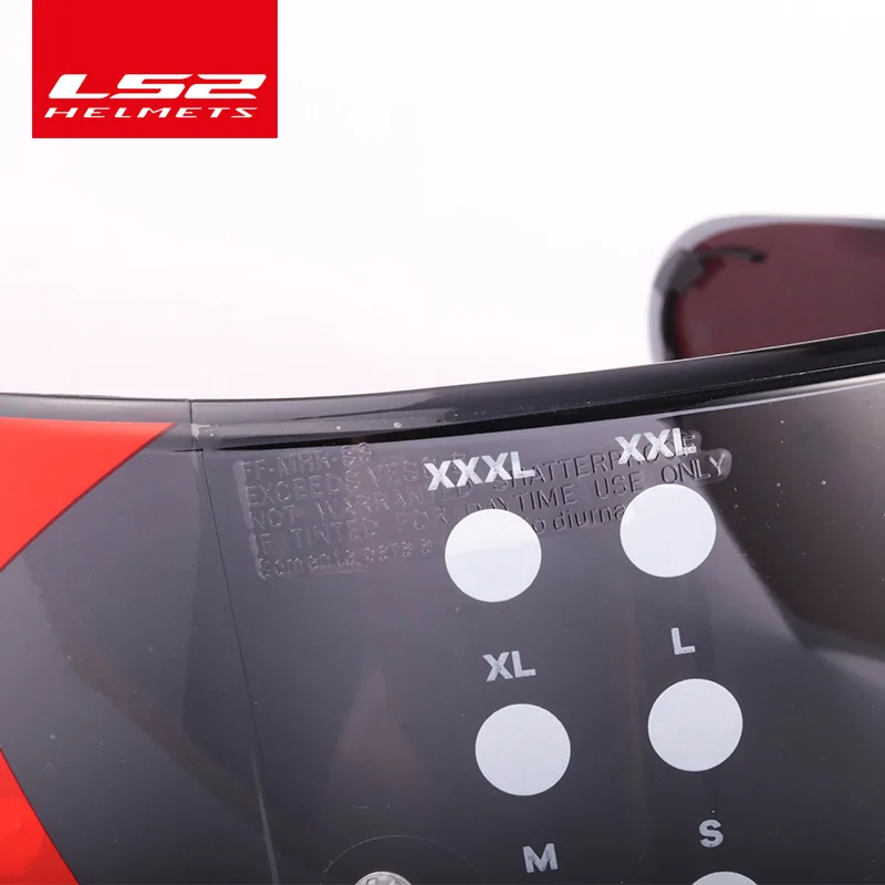 100% Оригинальный LS2 FF390 выключатель мотоциклетный шлем хромированные зеркальные