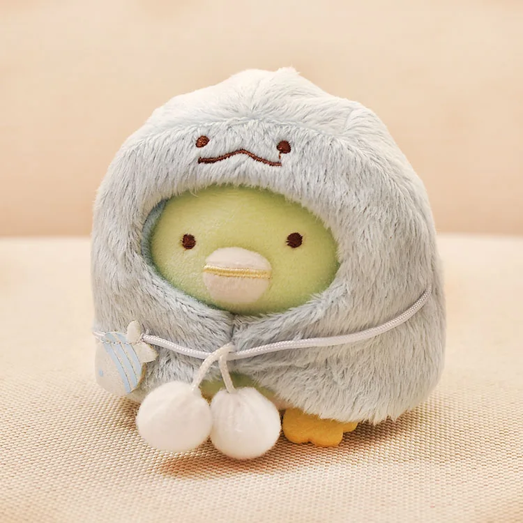 Новый KAWAII 8 см Сан х Сумико гураши мягкие игрушки брелок плащ подарок плюшевая