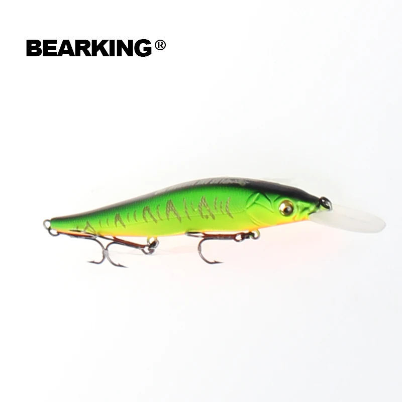 B BEARKING новые рыболовные приманки, разные цвета, гольян crank 11 см 14 г, вольфрамовая система веса. Самая популярная модель воблер 10 видов цветов - Цвет: B