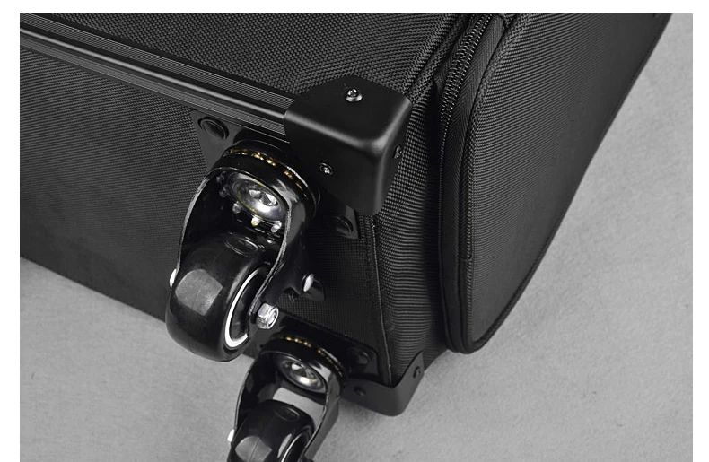ulti-function Professional Mack-up Rolling Luggage Spinner Cosmetic Case Trolley Carry On Suitcases Wheel Cabin Travel Bag