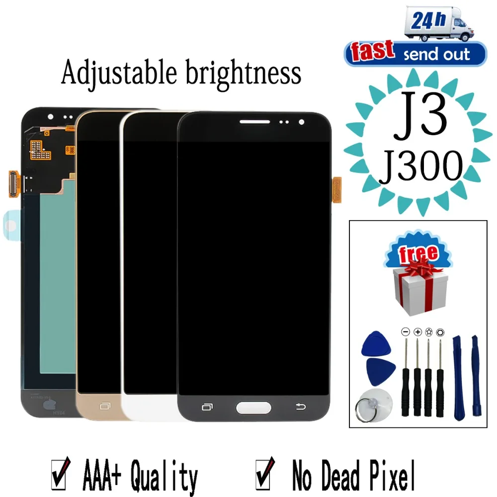 AMOLED ЖК дисплей для Samsung Galaxy J3 2015 J300 J300F J300H сенсорный экран протестированный