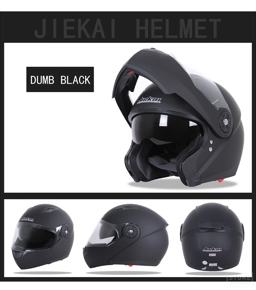 Мотоцикл Jiekai шлем откидной двойной козырек Мото шлем мотоциклетный гоночный Capacetes De Motociclista шлем мотоциклетный