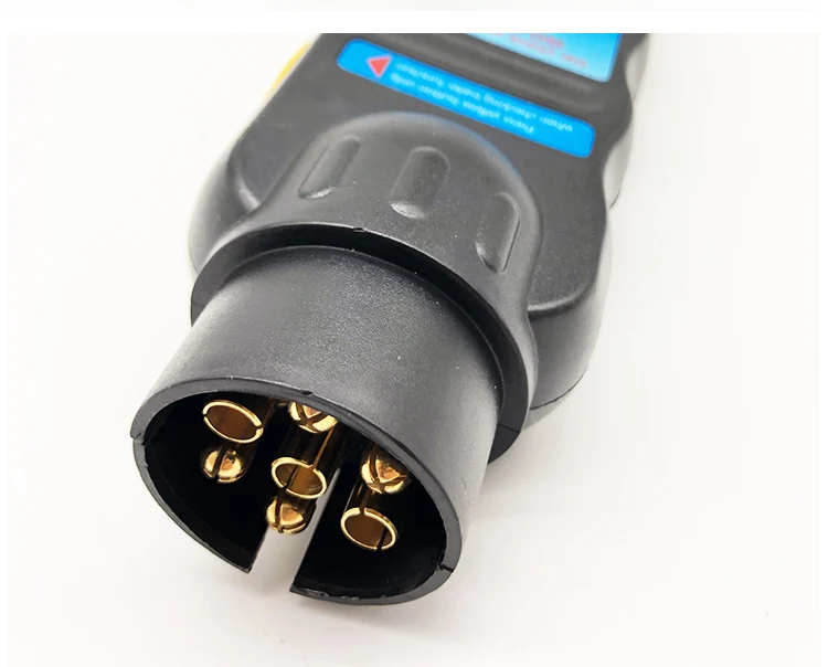 12V 7-контактный Европейский грузовик с прицепом розетка Тесты er проводки световой сигнал цепи Тесты Инструмент Тестер цепи автомобиля светильник ing доска Тесты Инж
