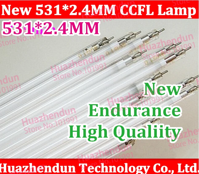 

20pcs/lot Free ship Supper Light CCFL 531 * 2.4 mm, 23" LCD Backlight Lamp Free Shipping 24inch WIDE SCREEN CCFL
