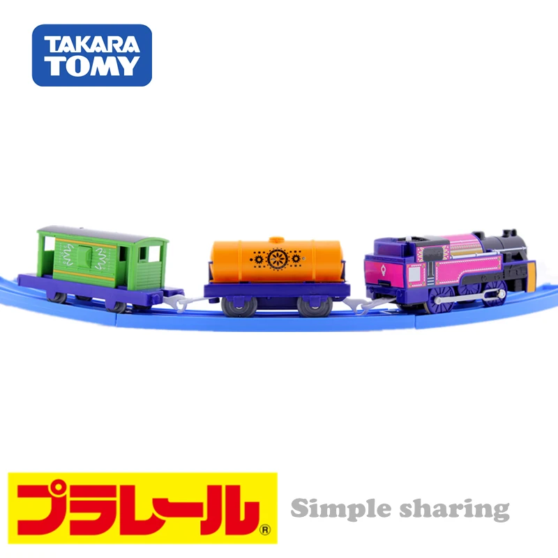 TAKARA TOMY Tomica Plarail TS 23 Acima модель поезда набор Поп Детские игрушки трек забавные