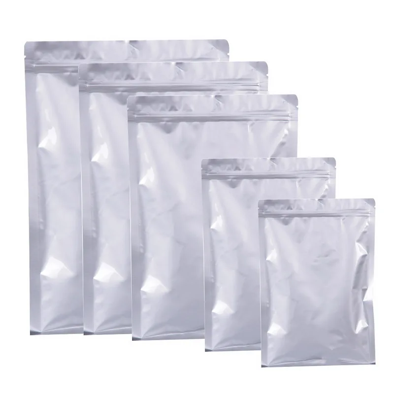 Многоразовые серебряные сумки из алюминиевой фольги вакуумные пакеты для