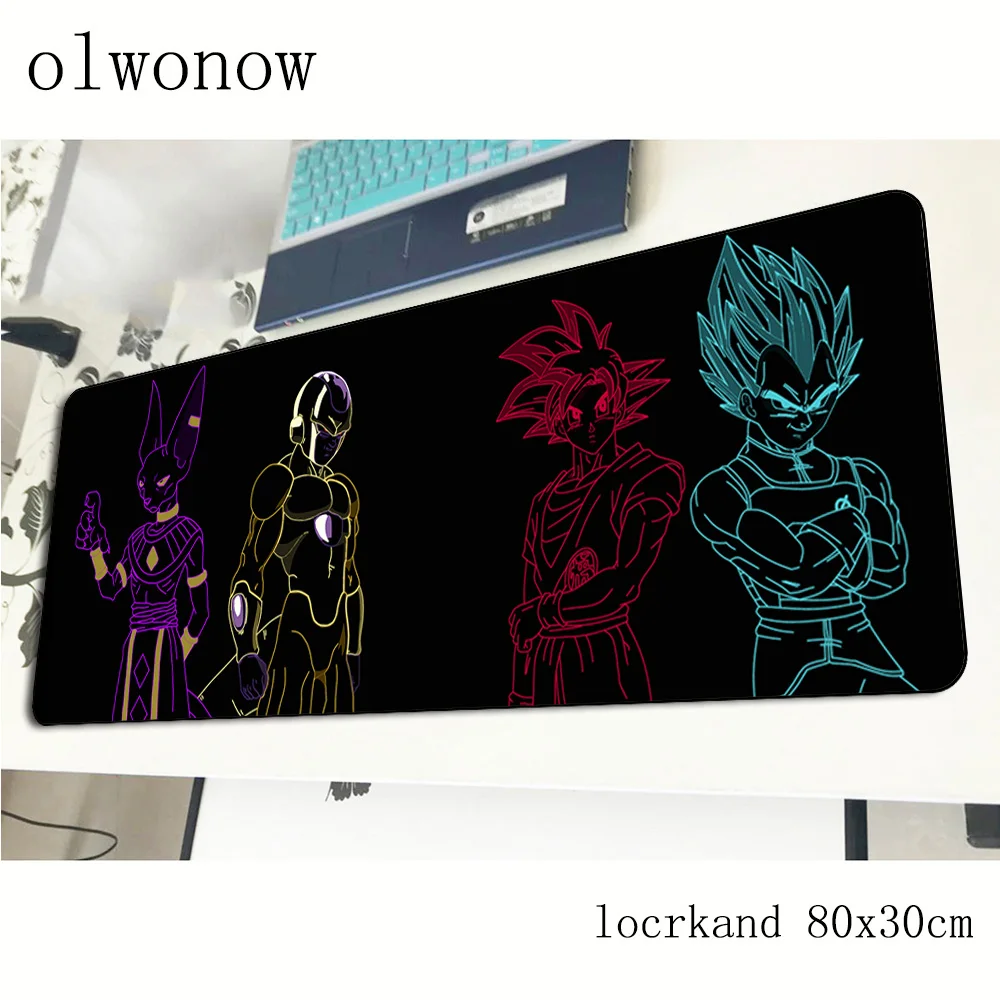 Dragon Ball mousepad gamer New arrival 800x300x3mm gaming mouse pad thick notebook pc accessories laptop padmouse ergonomic mat