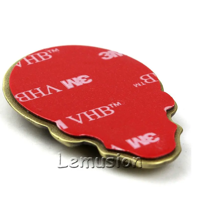 Автомобильный Стайлинг металлический стикер черепа для Opel Astra H J G Insignia Mokka Corsa D