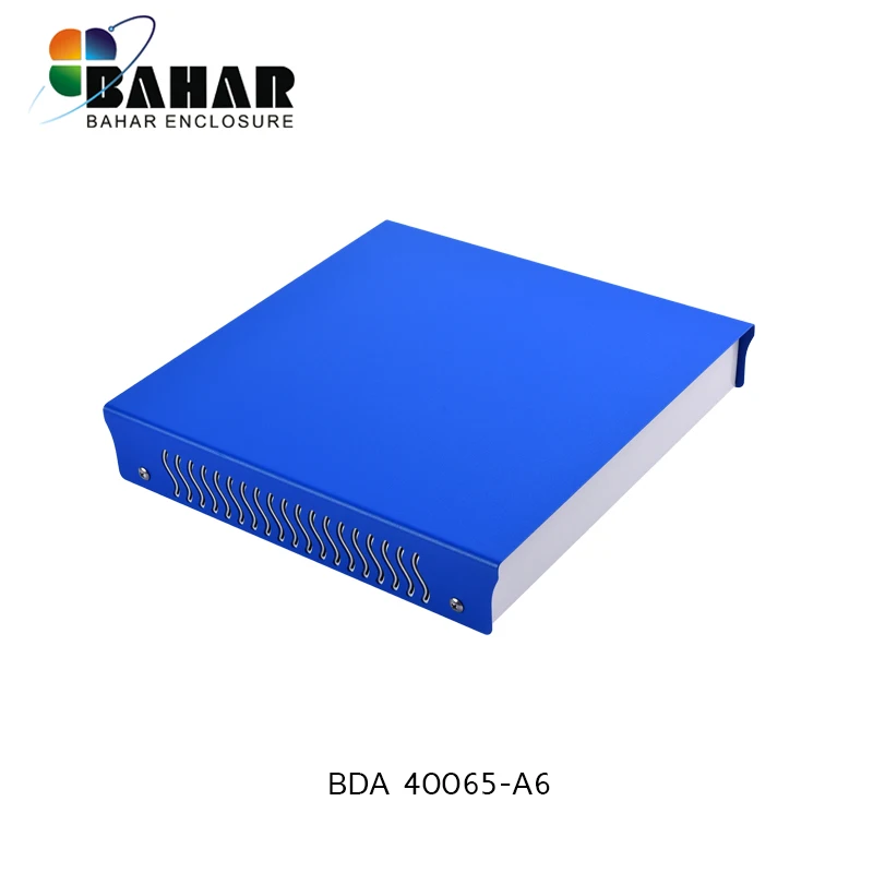 BDA40065-A6 Железный проект коробка корпус для электроники diy провода Соединительный ящик инструмент корпус индивидуальный Рабочий стол корпус 280*260*50 мм железный ящик - Цвет: BDA40065-A6